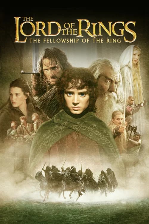 The lord of the rings trilogy reference poster